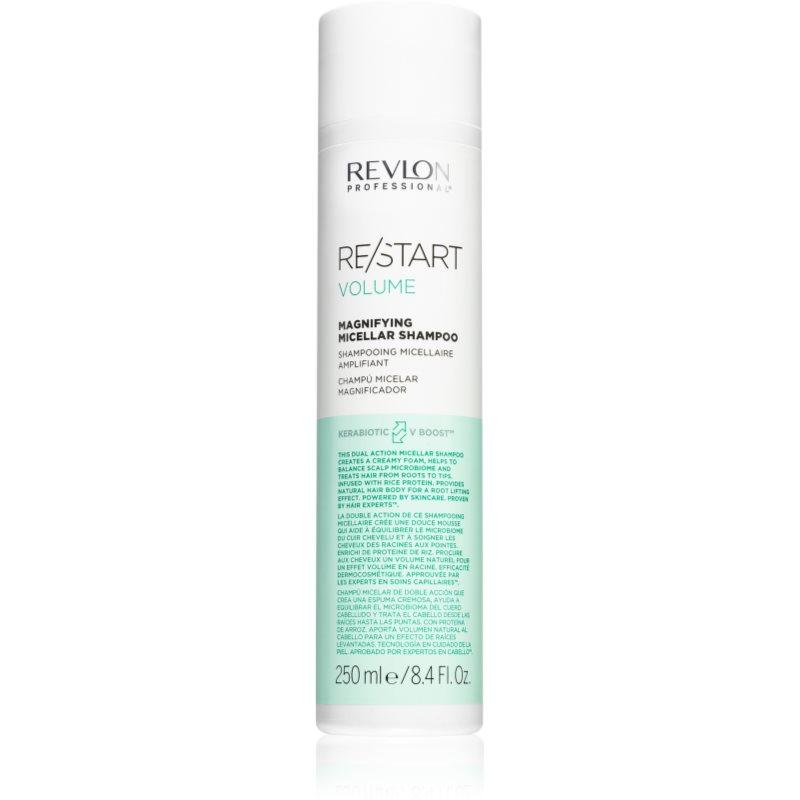 Revlon Professional Re/Start Volume objemový micelární šampon pro jemné a zplihlé vlasy 250 ml