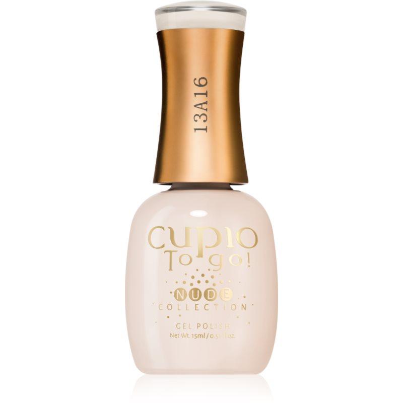 Cupio To Go! Nude gelový lak na nehty s použitím UV/LED lampy odstín Aether Nude 15 ml