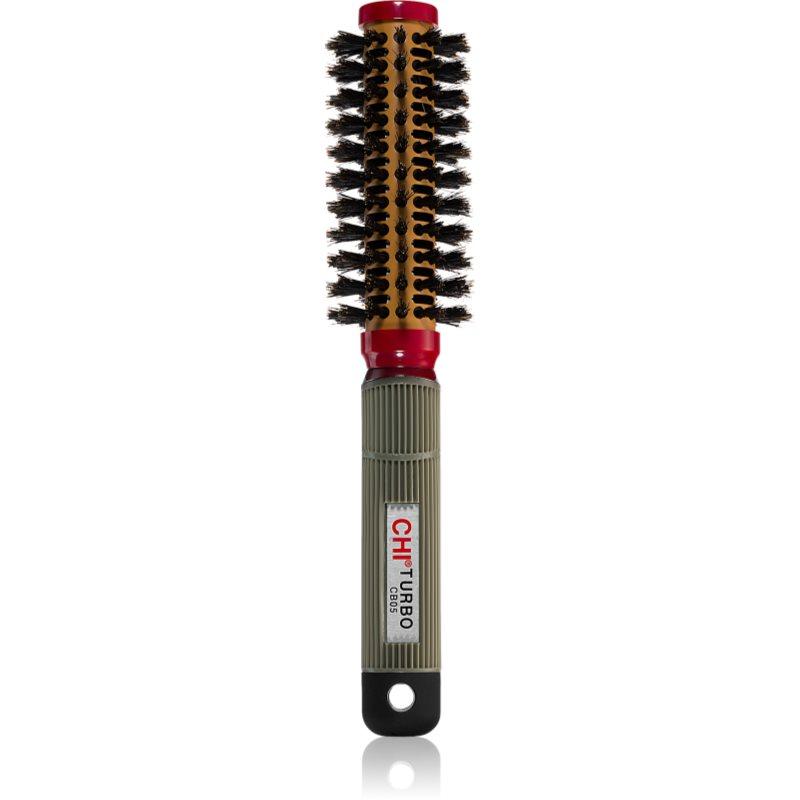 CHI Turbo Ceramic Round Boar Small Brush kulatý kartáč pro hrubé a kudrnaté vlasy 1 ks