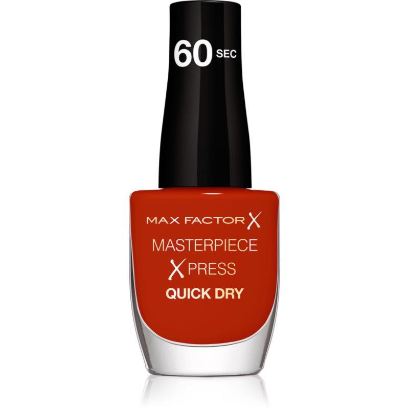 Max Factor Masterpiece Xpress rychleschnoucí lak na nehty odstín 455 Sundowner 8 ml