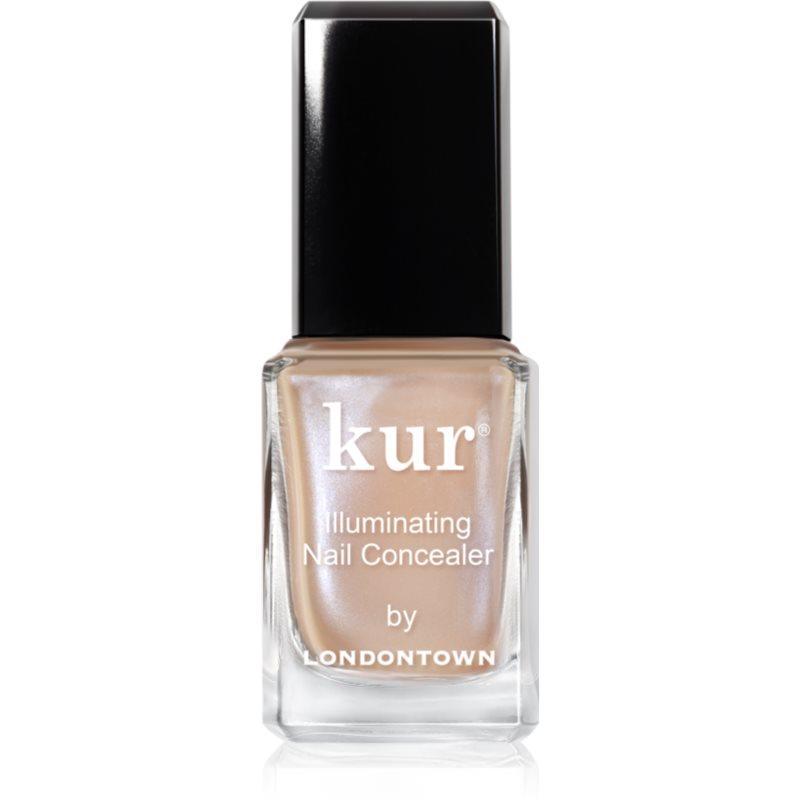 LONDONTOWN Kur Illuminating Nail Concealer rozjasňující lak na nehty odstín Bare 12 ml