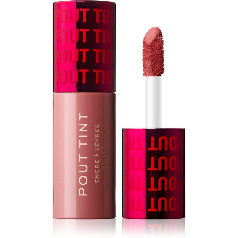 Makeup Revolution Pout Tint lesk na rty s hydratačním účinkem odstín Nude Dreams 3 ml