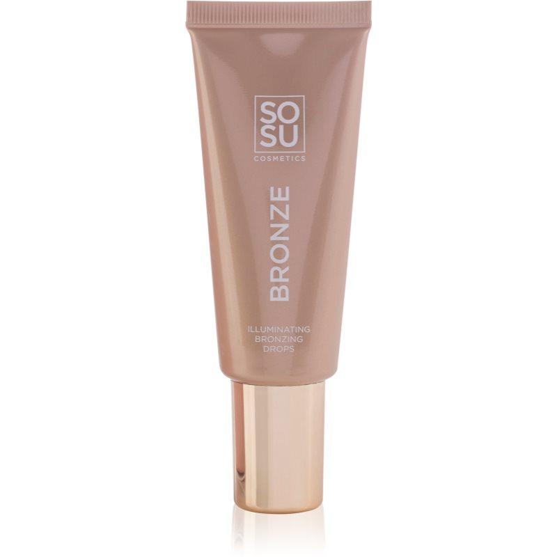 SOSU Cosmetics Bronze Drops tekutý bronzer (rozjasňující) 20 ml