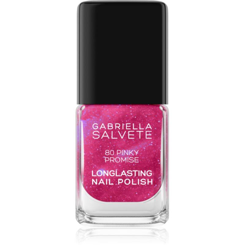 Gabriella Salvete Longlasting Enamel dlouhotrvající lak na nehty s vysokým leskem odstín 80 Pinky Promise 11 ml