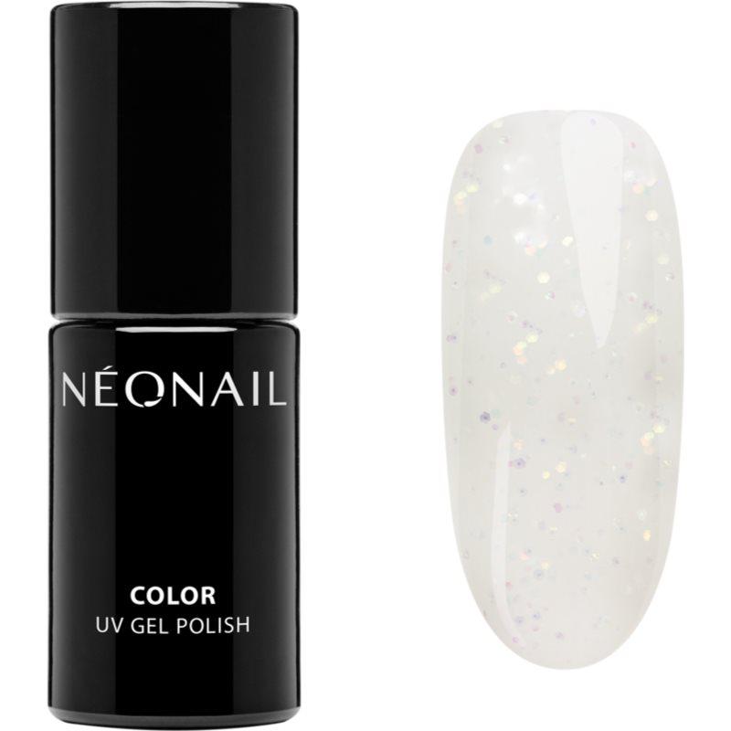 NEONAIL Baby Bloomer gelový lak na nehty se třpytkami odstín Milky-licious 7,2 ml