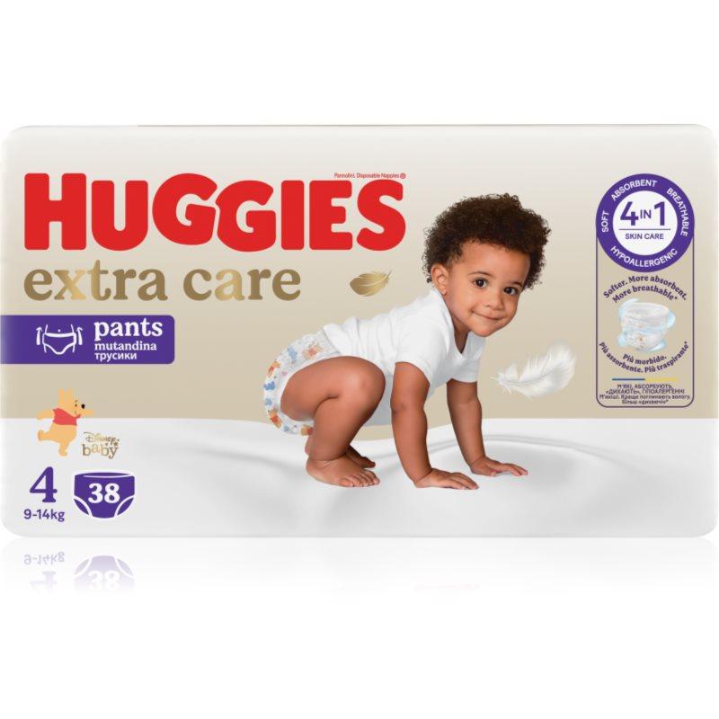 Huggies Extra Care Pants Size 4 jednorázové plenkové kalhotky 9 - 14 kg 38 ks
