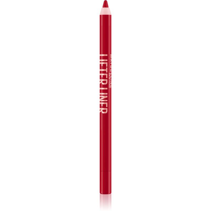 MAYBELLINE NEW YORK Lifter Liner konturovací tužka na rty s hydratačním účinkem odstín 010 Main Character 1.2 g