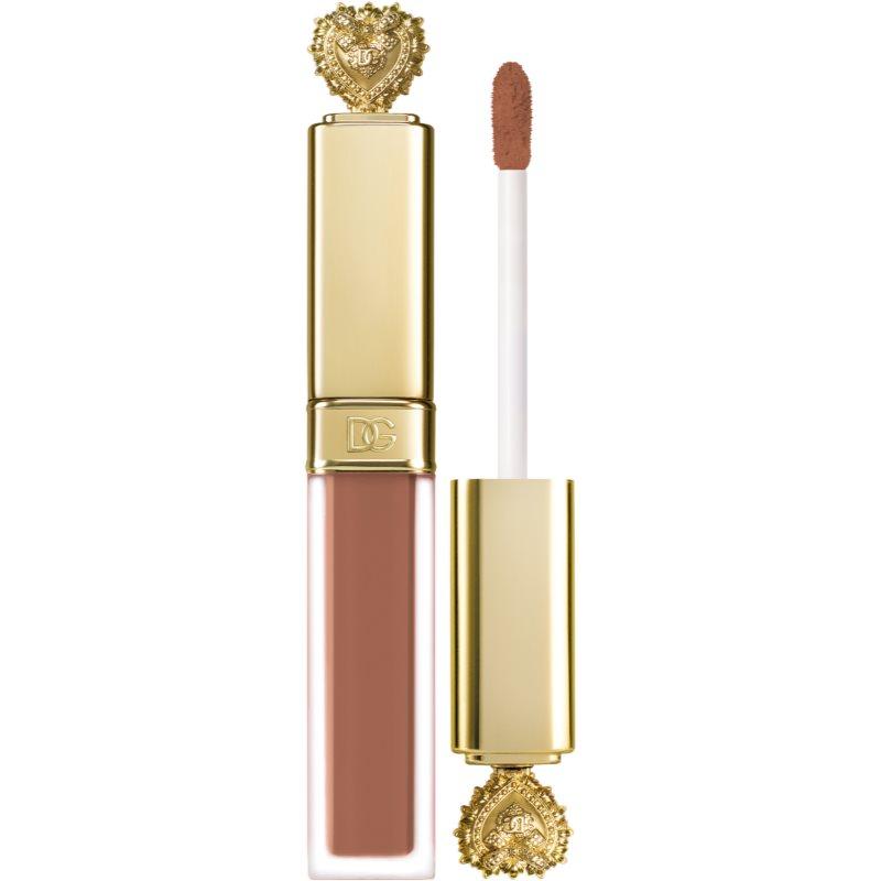 Dolce&Gabbana Flawless Everkiss Liquid Lip lehká tekutá matná rtěnka odstín HOPE 100 5 ml