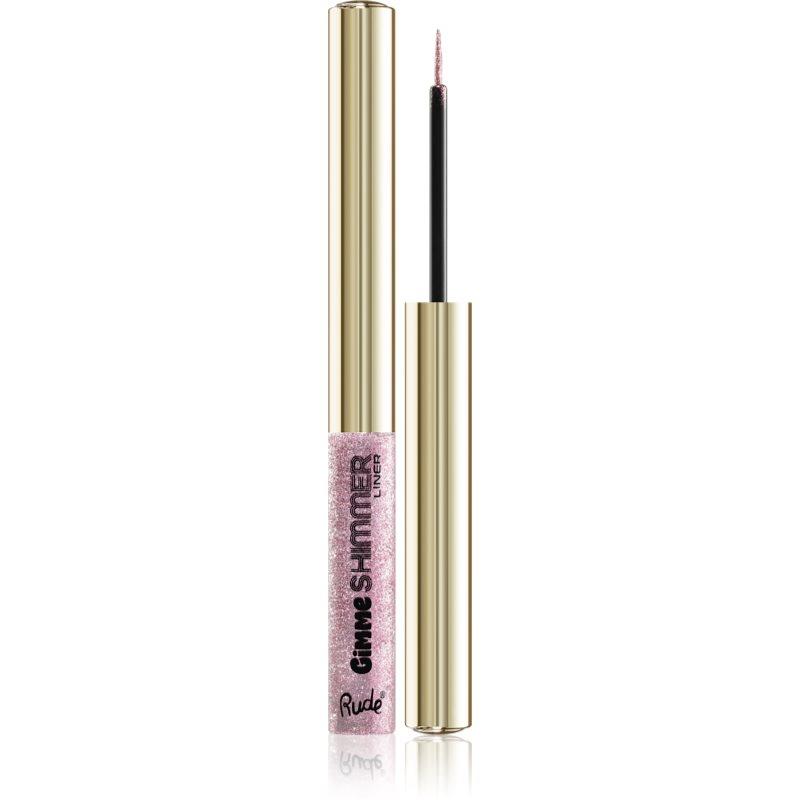 Rude Cosmetics Gimme Shimmer dlouhotrvající oční linky odstín Rose Quartz 2.5 g