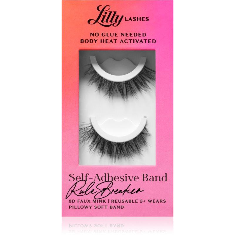 Lilly Lashes Self-Adhesive Band umělé řasy typ RuleBreaker 2 ks