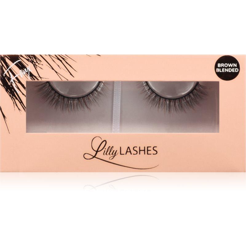 Lilly Lashes Everyday Faux Mink Brown Blended umělé řasy typ Naked 1 pár