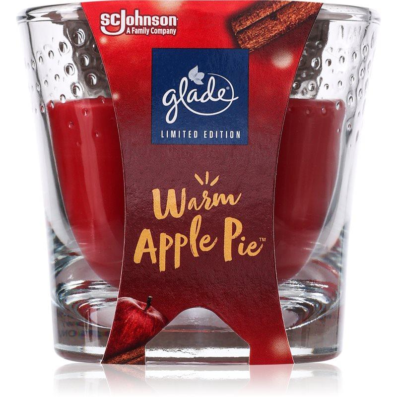 GLADE Warm Apple Pie vonná svíčka 112 g