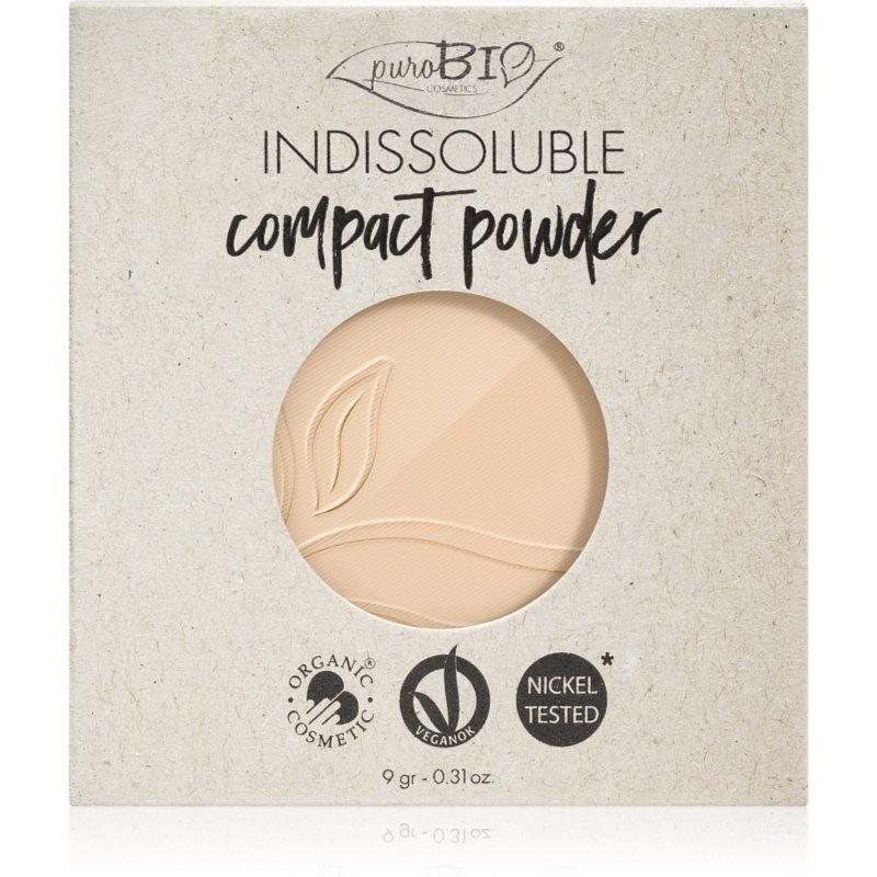 puroBIO Cosmetics Indissouble kompaktní pudr náhradní náplň odstín T01 9 g