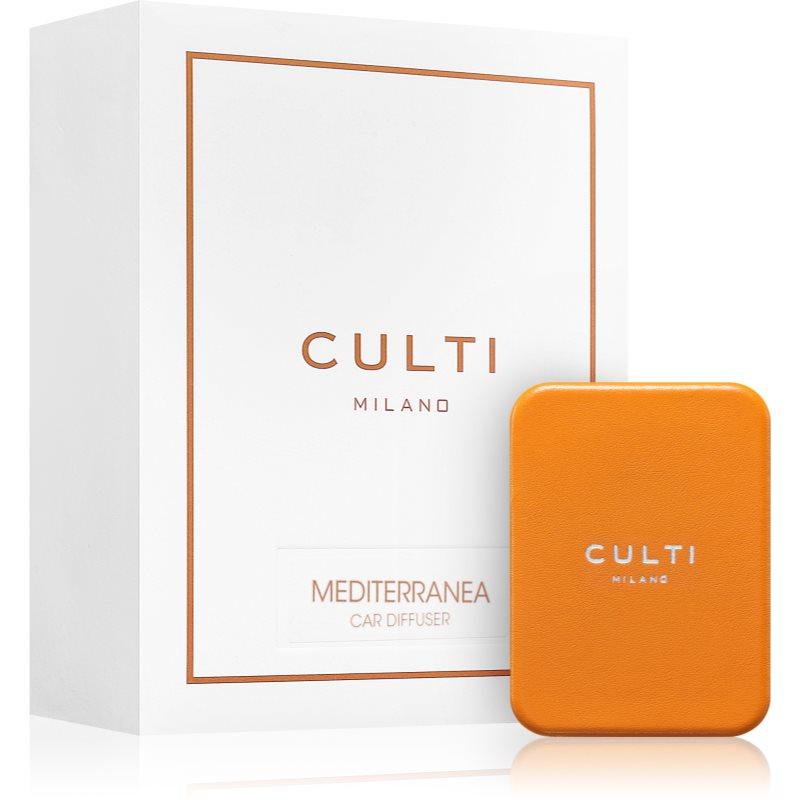Culti Car Diffuser Orange Mediterranea vůně do auta + náhradní náplň 73x53 cm