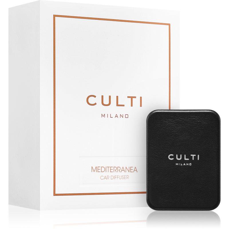 Culti Car Diffuser Black Mediterranea vůně do auta + náhradní náplň 73x53 cm
