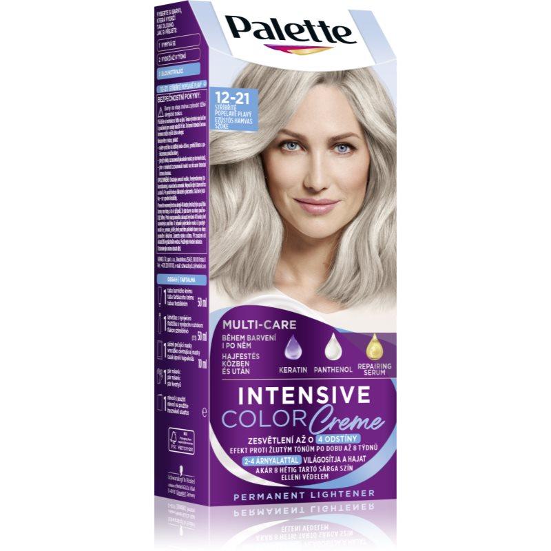 Schwarzkopf Palette Intensive Color Creme permanentní barva na vlasy odstín 12-21 Silver Ash Blonde 1 ks