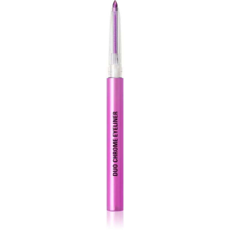 Makeup Revolution Metallic Duochrome metalická linka na oči odstín Twisted Galaxy 0.2 g