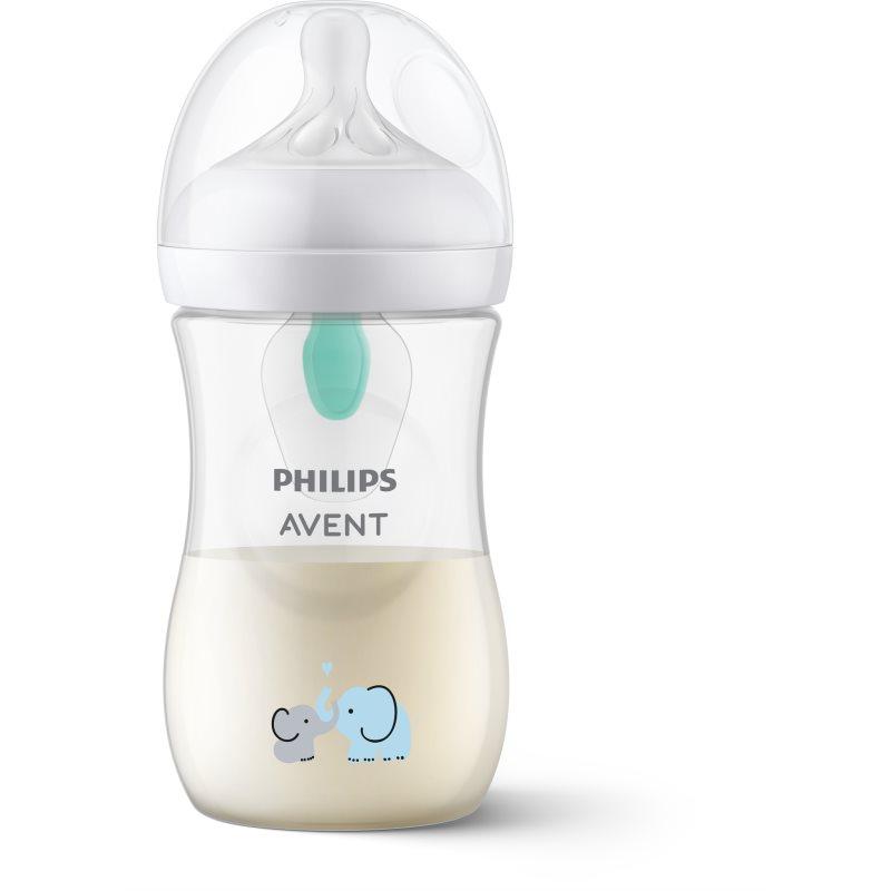 Philips Avent Natural Response AirFree SCY673/81 kojenecká láhev 1 m+ Elephant 260 ml
