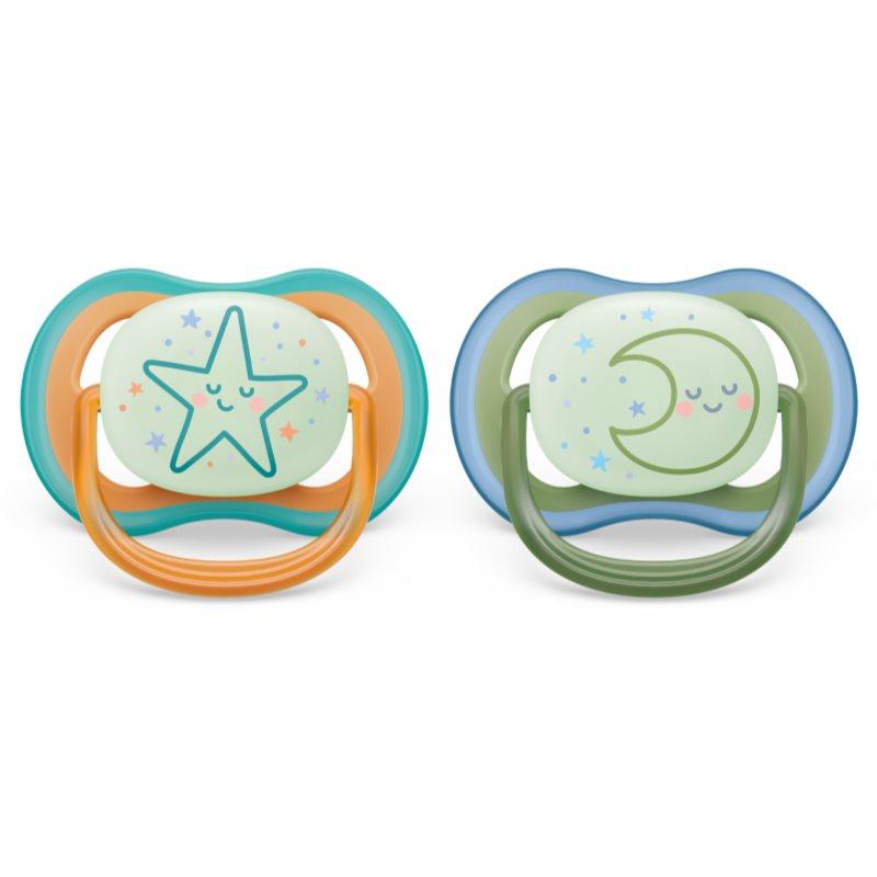 Philips Avent Ultra Air Night SCF376/23 18 m+ dudlík Neutral 2 ks