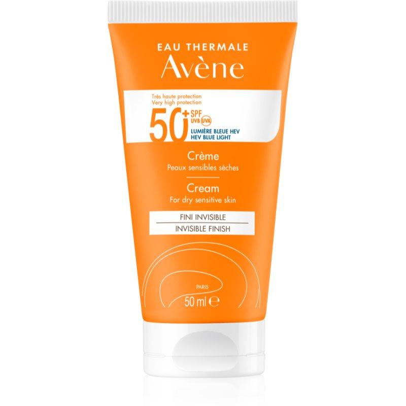 Avène Sun Invisible finish opalovací krém na obličej SPF 50+ pro citlivou pleť 50 ml