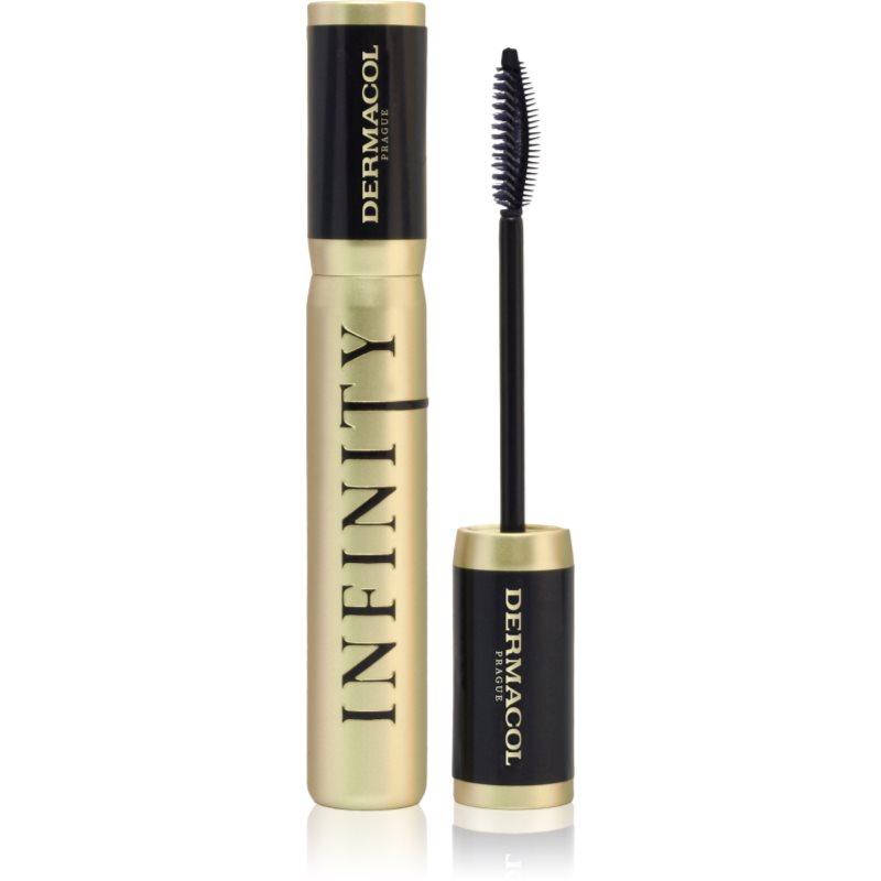 Dermacol Infinity prodlužující řasenka pro dlouhotrvající objem odstín Hyperblack 6 ml