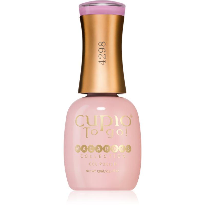 Cupio To Go! Macarons gelový lak na nehty s použitím UV/LED lampy odstín Bubble Gum 15 ml