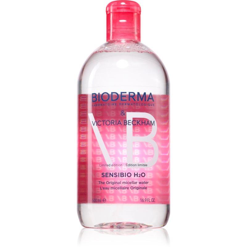 Bioderma Sensibio H2O limitovaná edice Victoria Beckham zklidňující čisticí micelární voda (limitovaná edice) 500 ml