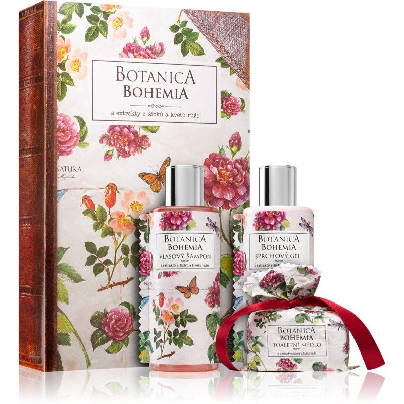 Bohemia Gifts & Cosmetics Botanica dárková sada s výtažkem ze šípkové růže pro ženy