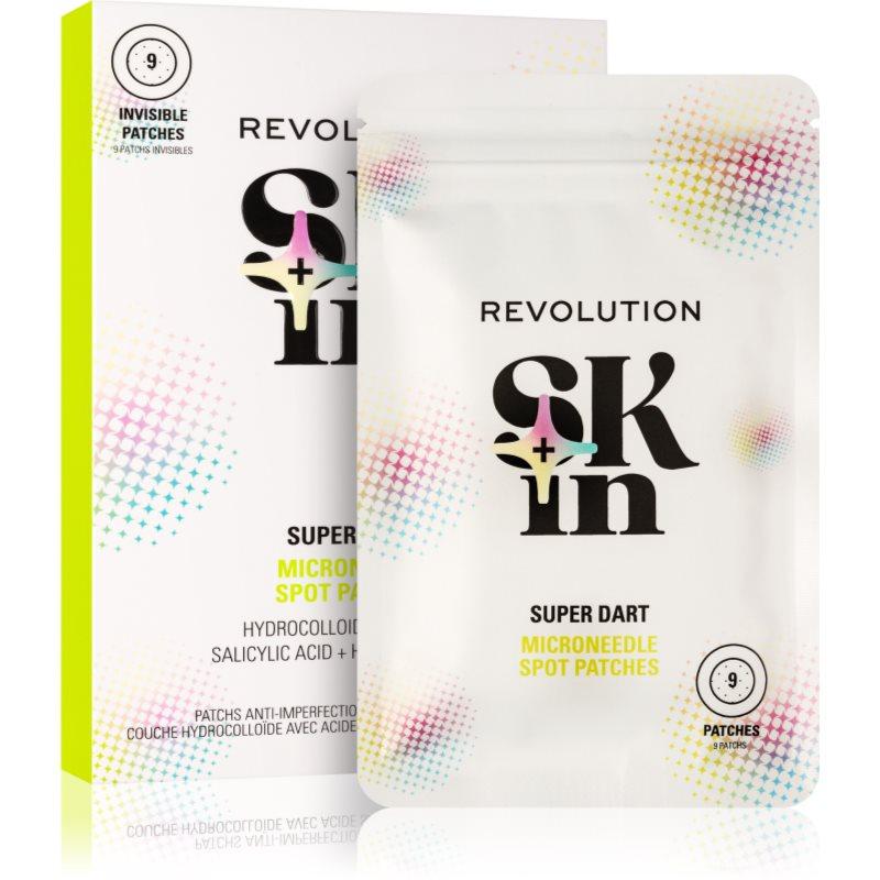 Revolution Skincare Super Dart Microneedle Spot Patches náplasti na problematickou pleť 9 ks