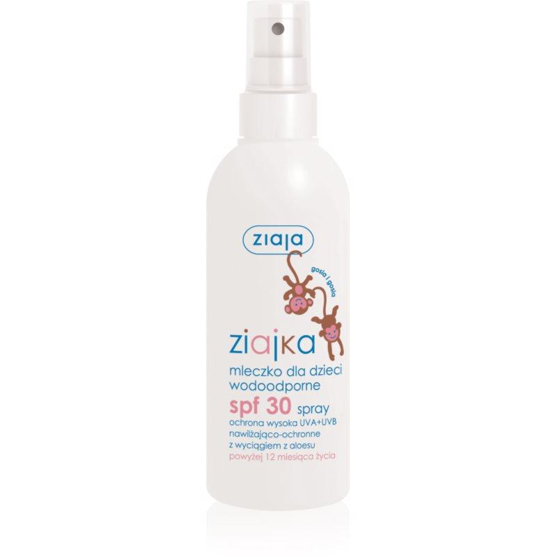 Ziaja Ziajka mléko na opalování ve spreji pro děti SPF 30 170 ml