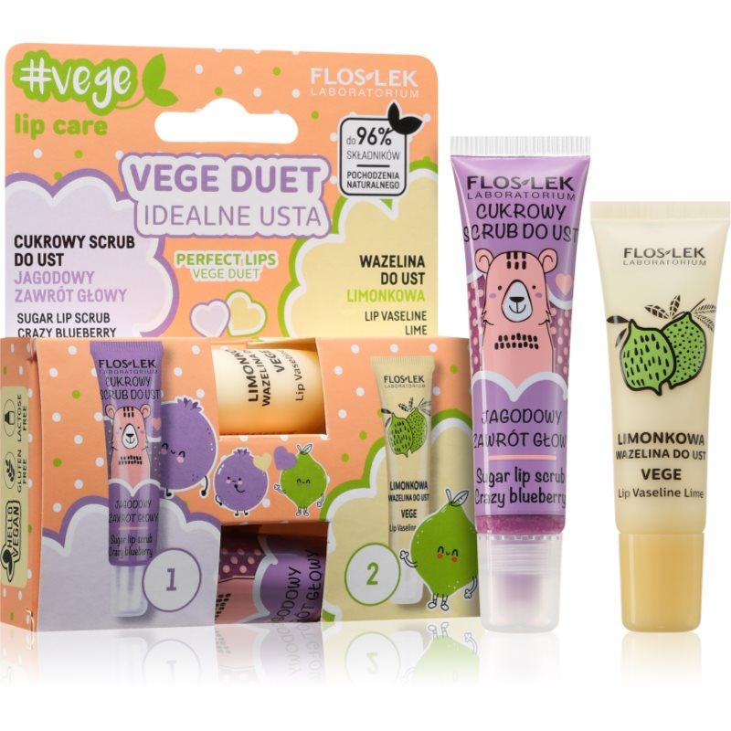 FlosLek Laboratorium Set Vege Duet sada na rty 2 ks