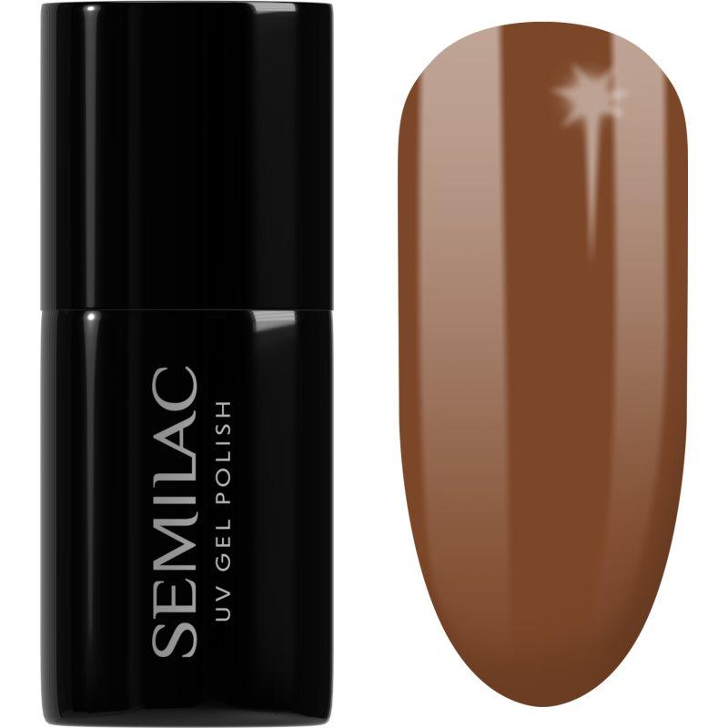 Semilac UV Hybrid WellBeing gelový lak na nehty s použitím UV/LED lampy odstín 653 Mud Bath 7 ml