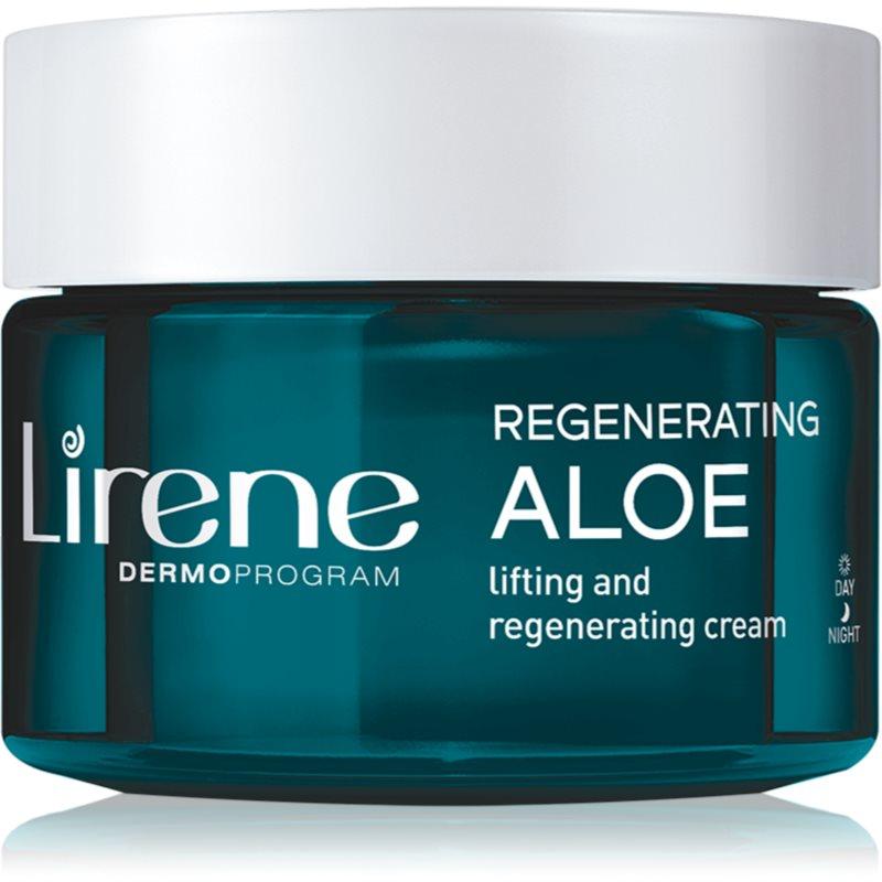 Lirene Moisture & Nourishment regenerační liftingový krém s aloe vera a bambuckým máslem 50 ml