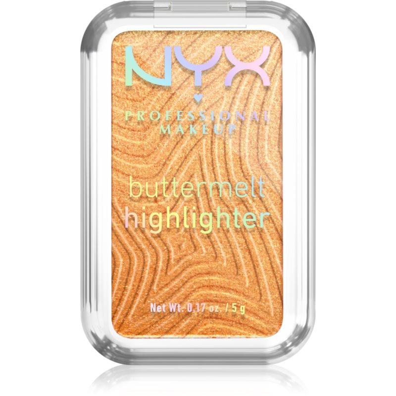 NYX Professional Makeup Buttermelt Highlighter rozjasňovač odstín Butta Bling 5 g