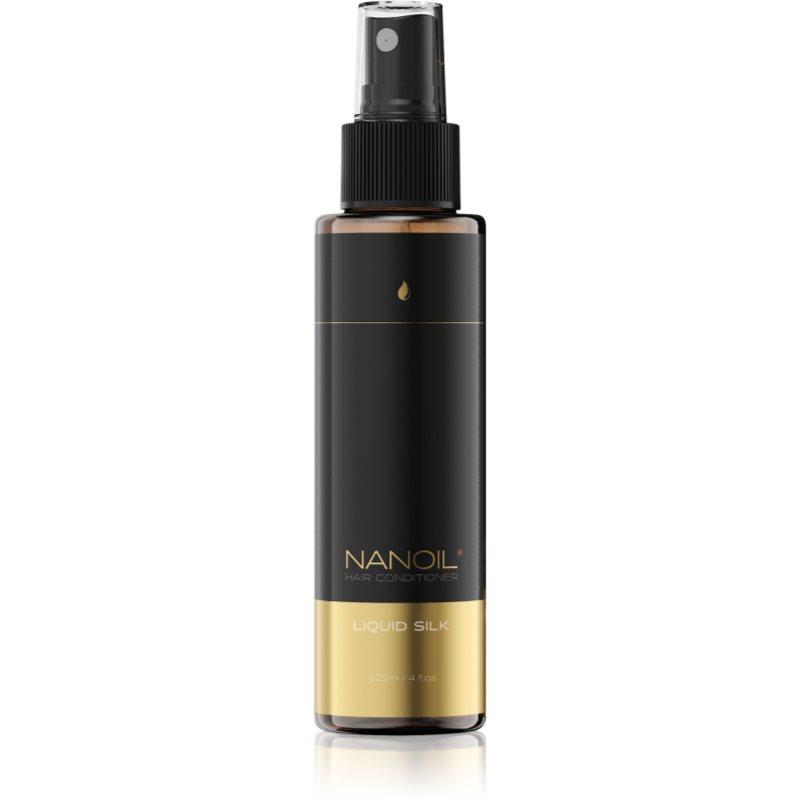 Nanoil Liquid Silk uhlazující bezoplachový kondicionér na vlasy 125 ml