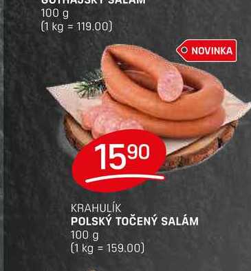 POLSKÝ TOČENÝ SALÁM 100g