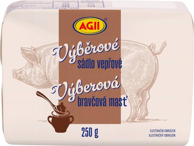AGII Výběrové vepřové sádlo