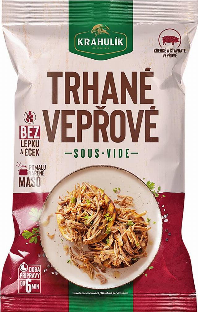Krahulík Trhané vepřové Sous-vide