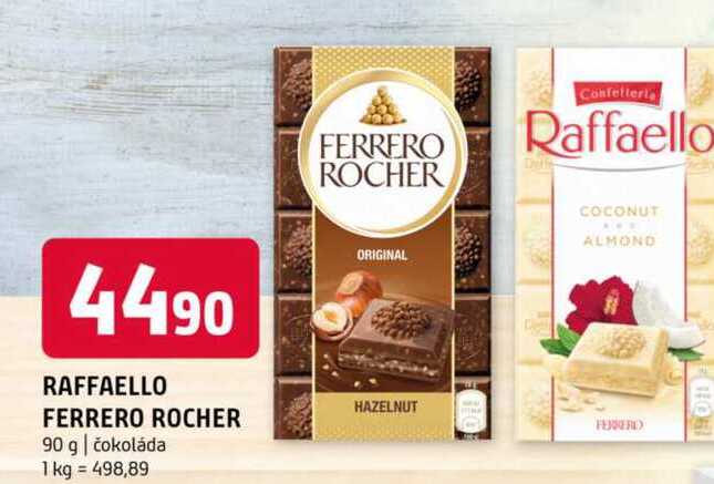 Raffaello ferrero rocher 90g
