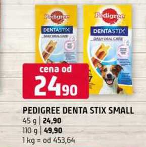Pedigree denta stix small 45 g 110 g 
