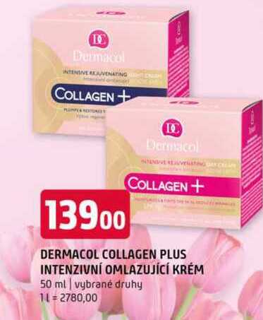 Dermacol collagen plus intenzivní omlazující krém 50 ml vybrané druhy 