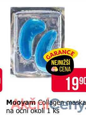 Mooyam Collagen maska na oční okolí 1 ks