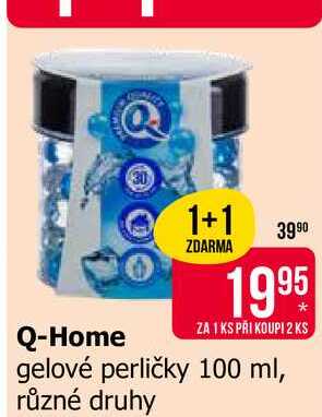 Q-Home gelové perličky 100 ml 