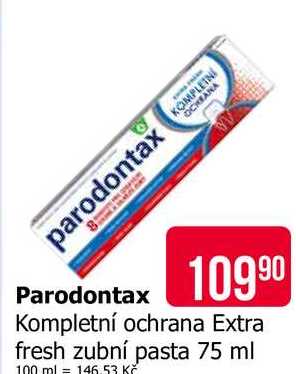 Parodontax Kompletní ochrana Extra fresh zubní pasta 75 ml 
