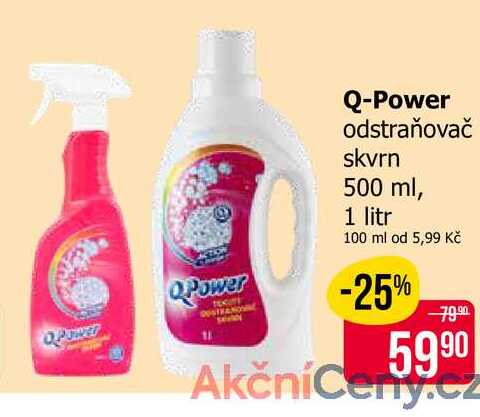 Q-Power odstraňovač skvrn 500 ml