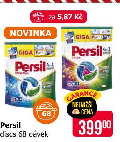 Persil discs 68 dávek 