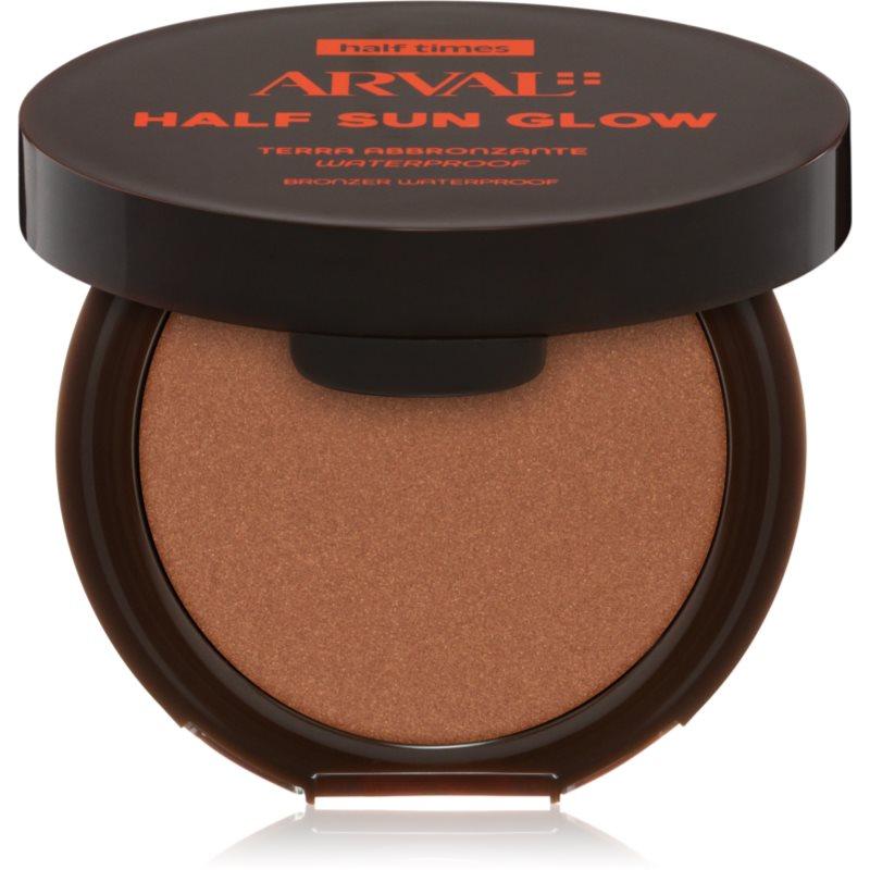 Arval Half Times Half Sun Glow Waterproof Bronzer voděodolný bronzující pudr 8 g