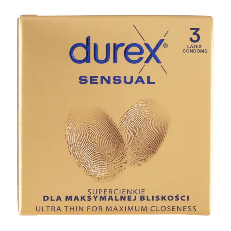 Durex Kondomy Sensual, 3 ks