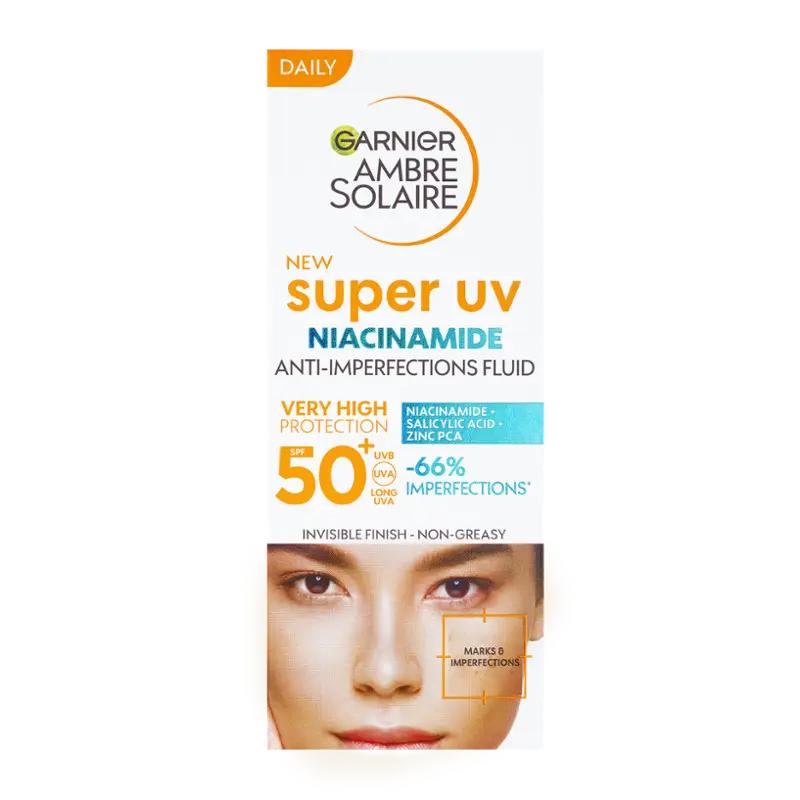 Garnier Denní fluid s Niacinamidem a SPF50+, 40 ml