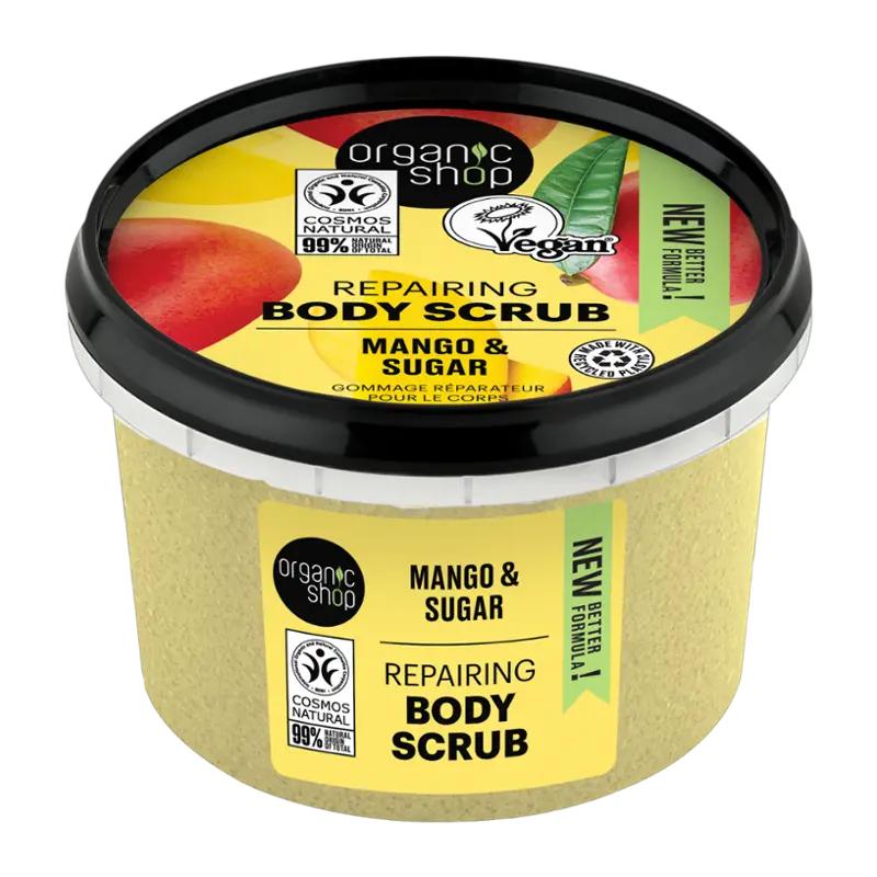 Organic Shop Tělový peeling keňské mango, 250 ml